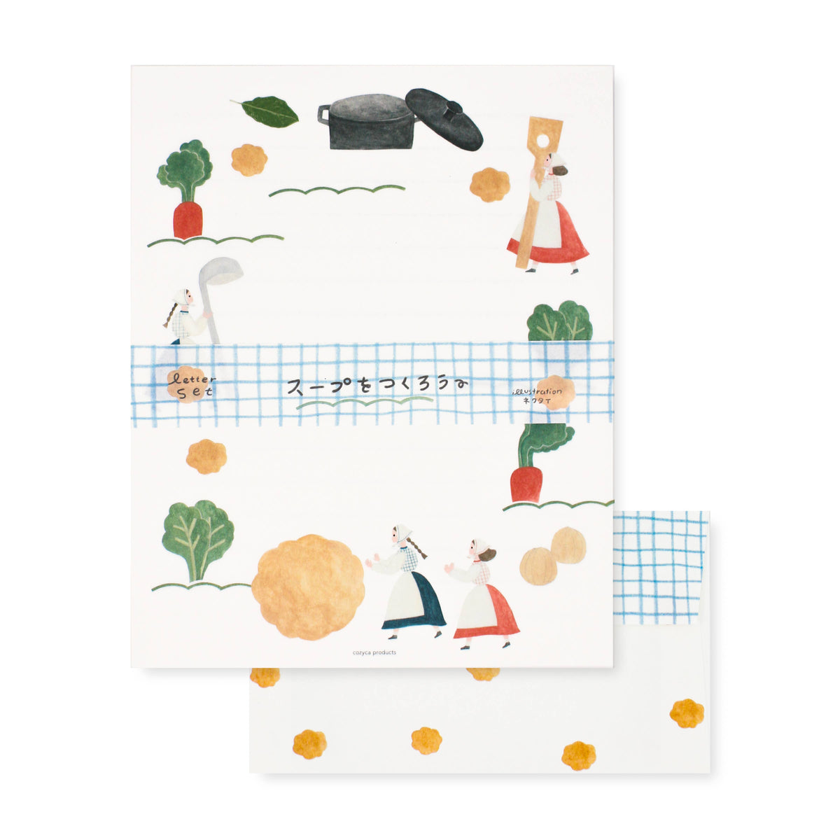 スープ/ Make Soup Writing Set