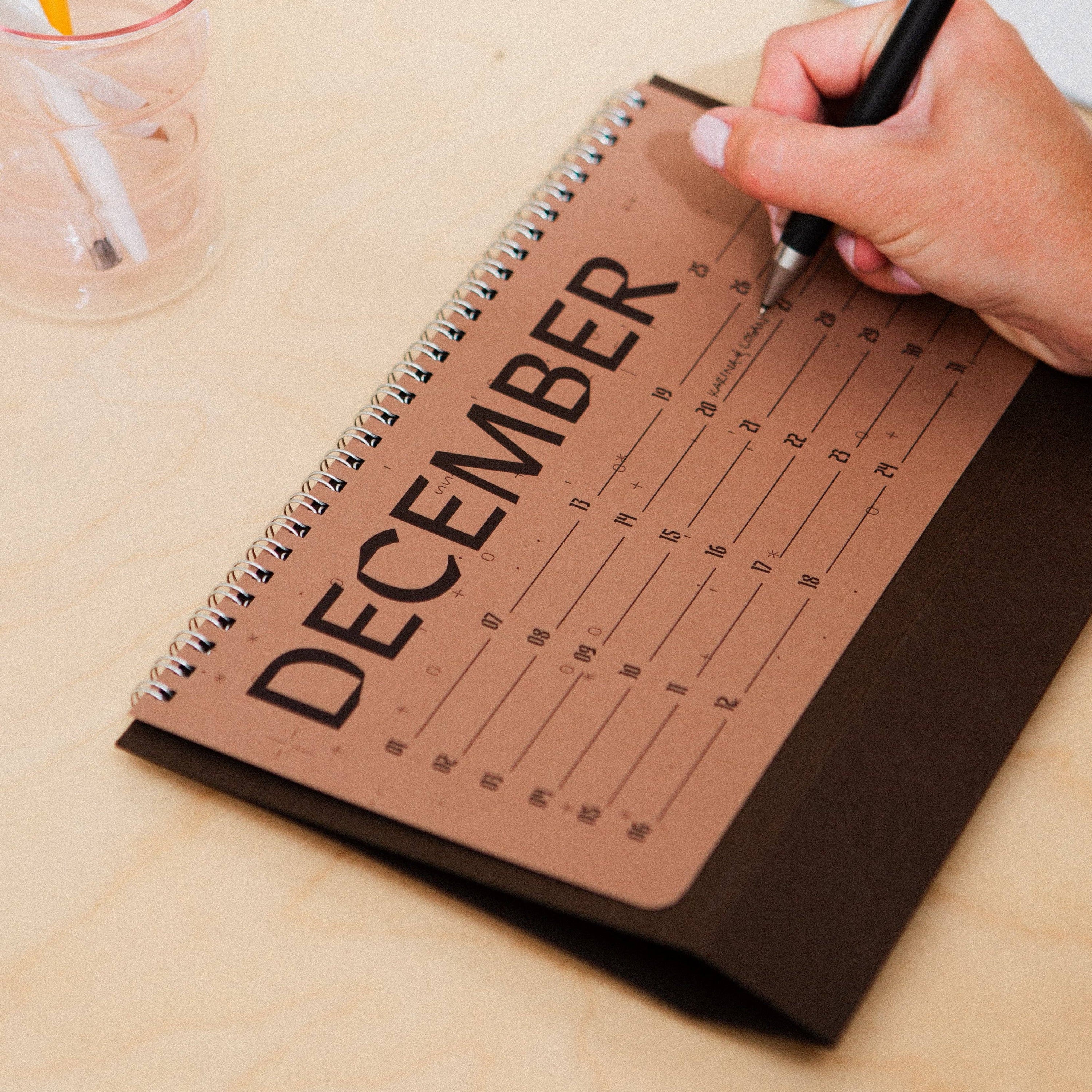 Yearly Celebration Desk Calendar